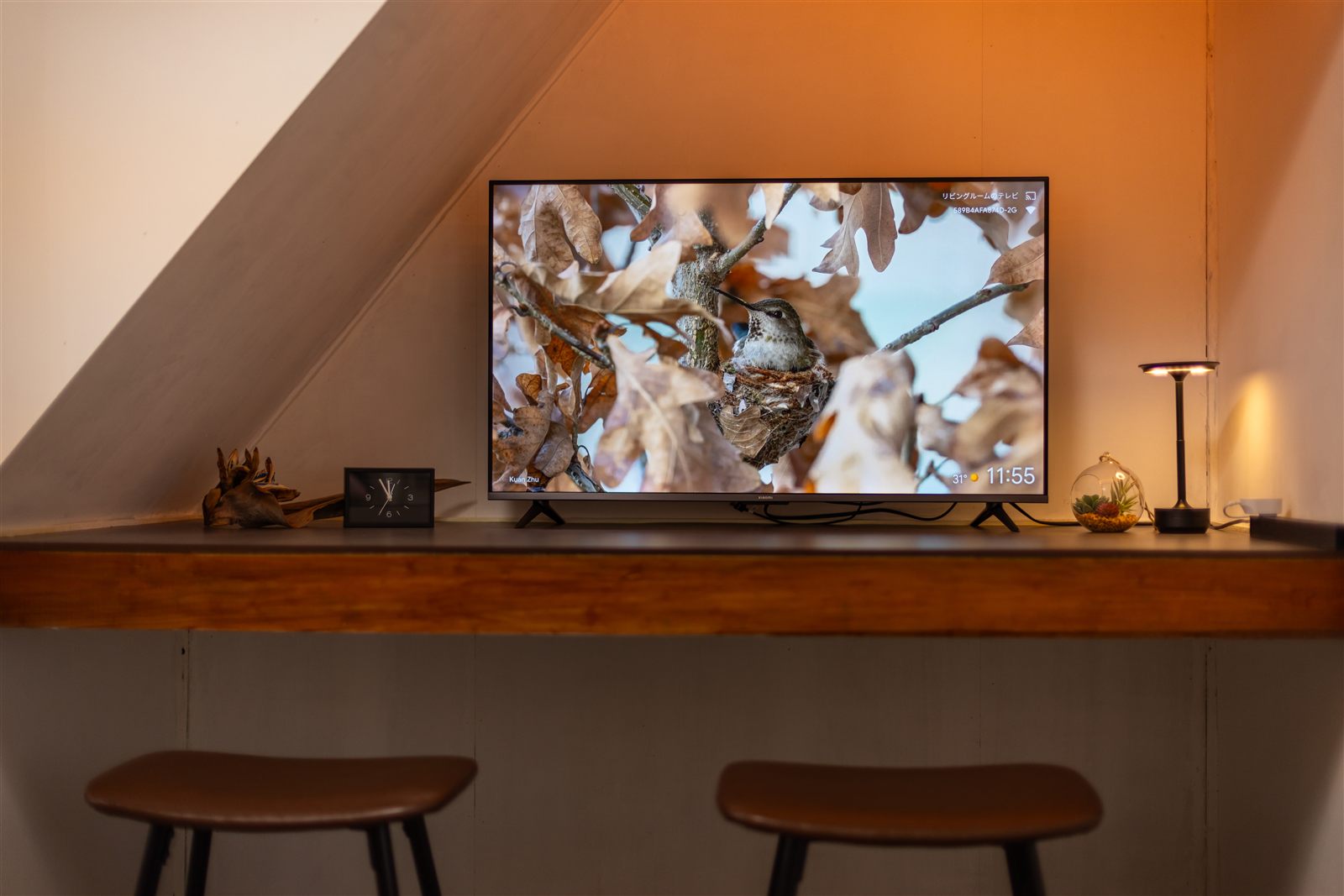 テレビカウンターとスツール